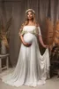 Беременные платья беременная женщина фотография реквизита без ремней для беременных фото съемки богемская свадьба Q240413