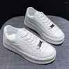 Casual Shoes Spring Autumn Couple Ins Korean Version Of The White Women 2024 Fashion Platform Sneakers Running