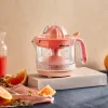 Juicers 220V Electric Slow Juicer Orange Juice Machine Lemon Fruit Juice Fruit Vegetable Press Extractor Squeezer Orange Juicer 400ML