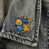 Barndoms tecknad björn emalj pin barndom spel film film citat brosch badge söta anime filmer spel hårda emaljstift
