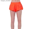 Designers de shorts pour femmes Lemens Femmes shorts de yoga ajustez la pochette à glissière High Rise Rapide Dry S Lemon Womens Train Shorts lâches C240413