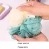 Badgereedschap Accessoires Bad Bubble Ball Exfoliage Scrubber Soft Shower Mesh Foaming Sponge Body Skin Cleaner Reinigingsgereedschap Badkameraccessoires Nieuw 240413