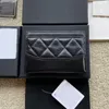 Alta calidad 10A Fashion Luxury Designer Card Card Cards Genuine Leather Wallet Designer Women's Wallet Key Pocket With Box Conjunto de tarjetas bancarias de alta calidad 77