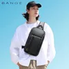 Bange Brand Design Oxford Trendy Imperproof Materials Men Sac à poitrine avec des multipockets de mode de grande capacité Sac slim pour mâle 240407