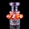 Supre Style 14mm Male Quartz Banger Acessórios para fumantes com tampa de carboidrato giratória e Terp Pearl Ball Insert Domless Bucket para Bongueira de Vidro Bongo Dab Rig Dab Rig