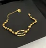 Luxe designer kralen armbanden ketting charme modearmband hoogwaardige koper 18K verguld voor dames populaire Valentijnsdag verlovingsgeschenk