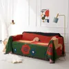 Decken Nordic Sofa Deckenabdeckung für Wohnzimmer Dekor Kissen vier Jahreszeiten Multifunktionale Linie Picknick -Camping -Betspannung