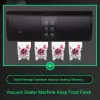 Makine Tam Otomatik Vakum Sızdırmazlık Makinesi Gıda Ambalajı Sızdırmazlık Mühürleyicisi 10 Ücretsiz Mühür Çanta Ev Vakum Gıda Sızdırmazlığı Cihazı