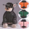 Nieuwe modehond gezicht omlaag jas winterhond luxury dikke warme honden kleding schnauzer chihuahua Franse bulldog ontwerper huisdierkleding groothandel