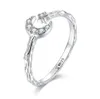 Mode europäische Frauen 925 Sterling Silver Moon Star Open Finger Ring Girls Geschenke73337919759624