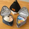 Bolsa de isolamento triangular para jantar triangular folha de alumínio conveniente sacolas bolsas de arroz de arroz aluno almoço ao ar livre portátil