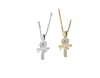 Nieuwe aankomst Egyptische Ankh Key of Life hanger ketting met touwketen Hip Hop Silver Gold als geschenken8566840