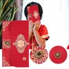 Gift Wrap Wedding Red Packet Enveloppe Money Enveloppes Chinois Brocade Style Party Favors Decor