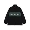 Top BA Jacket Spring and Autumn Men's Quality Jacket Windproof Casual Windbreaker Outdoor Fashion Coat Windproof Warm European och amerikansk storlek XS-L