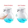 Liquid Soap Dispenser Wall Mounted Automatic Sensing Smart Bubble Washing Hand Bathroom Accessories 500mAh Lithium Battery