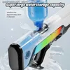 Sand Play Water Fun Electric water gun toy explodes childrens high-pressure and strong charging water automatic spraying childrens toy gun Q240413