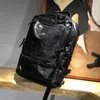 Backpack PNDME Fashion Luxury Genuine Leather Men Women's Black Outdoor Travel High Quality Natural Real Cowhide Laptop Bagpack