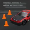 2,4G RC CAR с светодиодным светом 4WD Дистанционное управление Drift Car Professional Racing Toys Model AE86 для детей Рождественские подарки 240408