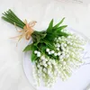 Decorative Flowers 12Pcs Artificial Lily Of The Valley Bouquet Wedding Party Table Decorations Home Garden Pography Props