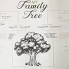 Window Stickers Fill In Family Tree Poster Blank Ancestry Charts Generation Genealogy Perfect Gifts For Genealogists 2362 X 1772in Farmho