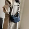 Hobo grande capacité pu hobos épaule et sacs crossbody hlippés simples mises polyvalentes pour les femmes 2024 marque de mode en vente