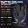 진동 항문 섹시한 장난감 전립선 마사지 프터 버트 버트 전기 충격 맥박 플러그 딜도 진동기 남성용 성인