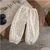 Trousers Baby Girls Fleece Bloomers Pant Kids Floral Fall Winter 1 To 6Yrs Childrens Thicken Warm Clothes Korean Style 231204 Drop Del Dhylt