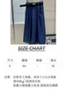 Basic & Casual Dresses designer Early Spring New Nanyou CHA High end, Personalized and Fashionable, Age Reducing Girl Double Pocket, Tencel Belt, Cowboy Half Skirt LHOR