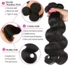 Beteloves 30 cali norki brazylijskie dziewicze włosy fala ciała 4 wiązki nieprzetworzone brazylijskie fala ciała ludzkie włosy peruwiańskie Malezji Indian Hair Bundles