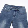 Jeans masculinos Primavera Summer Summer Men Slim Fit Fit