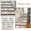 Autocollants muraux 6pcs 3D Céramique Stairs Self adhésif amovible PVC Cage Decorway Decor