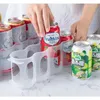 Storage Bottles Refrigerator Beverage Box Beer Cola And Other Drink Boxs Layered Drawer Style Artifact