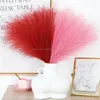 Decoratieve bloemen 55 cm Pampas Grass Bouquet voor bruiloftdecoratie Fake Vase Home Artificial Reed