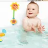 Bath Toys Blowing Bubble Baby Bath Toys Outdoor Foam Maker Waterproof Cartoon Crab Bathroom Swimming Pool Toys Bathtub Soap Machine 240413