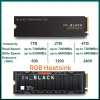 ボックス2024オリジナルDW_BLACK SN850P NVME SSD PCIE GEN4 M.2 2280 1TB 2TBソリッドステートドライブゲームドライブSONYバージョンPS5コンソールPC