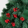 Dekorative Blumen 10-30pcs künstliche Weihnachtsbeerensimulation rote Früchte Kirschbaum DIY Dekoration Jahr Zuhause