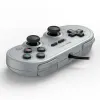 Gamepads اهتزاز Clear Controller Gamepad 8bitdo Sn30 Pro USB Wired Gamepad Controller لمحول PC Raspberry Steam