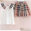 Girls Dresses Retail 2021 Dress Summer Valentines Day Love Heart Printed A-Line Princess Baby Girl Kids Designer Clothes Drop Delivery Otgrs