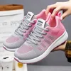 Casual Shoes 2024 Sports Women's Leisure Fashion Breathable Walking Mesh Flat Running Gym Vulcanized Single Sho