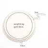 Elegant Big White Imitation Pearl Beads Choker Clavicle Chain Necklace For Women Wedding Jewelry Collar Wholesale Dropshippi 240403