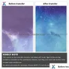 Sfondi XFX Galaxy Star Sheet a inchiostro infusibile 7pcs 12x12 Sublimation Paper per tazza BASS BASS BAS