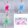 Stage Wear Chinese Costume Hanfu Classical Dance Female 2024 National Fan Yangko Drop Delivery Apparel Otjtz