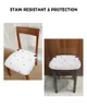 Couvre-chaise Couvre de la Saint-Valentin Rose Flower Elasticity Office Office Office de siège Protecteur Home Kitchen Dining Room Hlebcovers