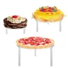 Feestdecoratie Acryl Dispay Stand voor Cake Christmas Dessert Bakery 3 Tier Risers Holder Cupcake Rack Wedding