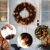 Party Decoration Door Hanging Decorations Four-color Add A Touch Of Mystery Creating Festive Atmosphere Create Ghostly Wreath 160g