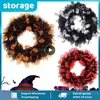 Party Decoration Door Hanging Decorations Four-color Add A Touch Of Mystery Creating Festive Atmosphere Create Ghostly Wreath 160g