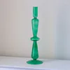 Candlers Portez en verre pour décoration intérieure mignonne rustique petits vases décoratifs