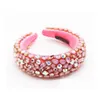 Headbands Baroque Fl Crystal Headband Rhinestone Hair Bands For Women Colorf Diamond Hoop Party Jewelry Accessories 1Pc Drop Delivery Dhv21