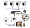 IP -camera's Kanture 8ch 4K POE CCTV Security Camera System 8mp Two Way Audio Indoor Video Surveillance Kit Color Night Vision Camera 240413