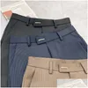 Abiti da uomo blazer estivi pantaloni vestiti per uomini slip in forma business da ferro casual